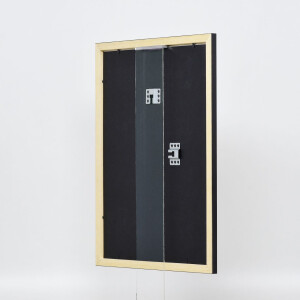 Efecto Marco de madera Perfil 2210 negro 13x18 cm Vidrio de museo