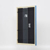 Efecto marco de madera perfil 89 azul 14,8x21 cm cristal antirreflejo