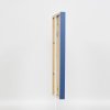 Efecto marco de madera perfil 35 azul 14,8x21 cm cristal normal + separador