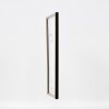 Efecto marco de madera perfil 23 verde 14,8x21 cm cristal de museo