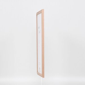 Efecto marco de madera perfil 32 marrón claro 14,8x21 cm cristal de museo