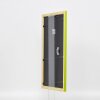 Efecto marco de madera perfil 89 verde 14,8x21 cm cristal de museo