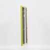 Efecto marco de madera perfil 89 verde 14,8x21 cm cristal de museo