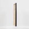 Efecto marco de madera perfil 2070 cristal acrílico 14,8x21 cm negro