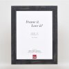 Efecto Marco de madera maciza 2240 negro 14,8x21 cm Cristal normal