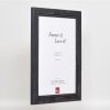 Efecto Marco de madera maciza 2240 negro 14,8x21 cm Cristal normal