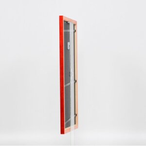 Efecto Marco de madera Perfil 89 rojo 15x20 cm Cristal acrílico