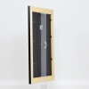 Marco de madera maciza efecto Perfil 30 negro 15x20 cm cristal antirreflejos