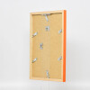 Marco de madera Top Cube 18x24 cm naranja Cristal antirreflejo