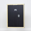 Efecto Marco de madera Perfil 2210 negro 18x24 cm Vidrio de museo