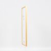 Efecto marco de madera maciza perfil 20 plata 18x27 cm cristal antirreflejos