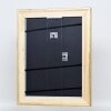 Efecto marco de madera perfil 95 oro 18x27 cm cristal antirreflejos