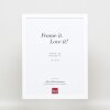 Efecto marco de madera perfil 2210 blanco 18x32 cm cristal antirreflejo