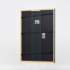 Efecto marco de madera perfil 23 nuez marrón 18x32 cm cristal antirreflejos