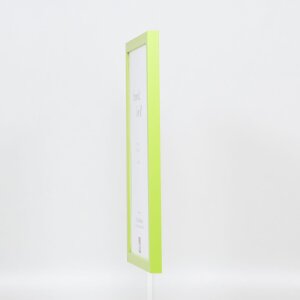 Marco de madera Top Cube 18x32 cm vidrio Antireflex verde