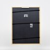 Efecto marco de madera perfil 23 nuez marrón 18x32 cm cristal acrílico