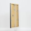 Marco de madera Top Cube 18x32 cm cristal de museo platino