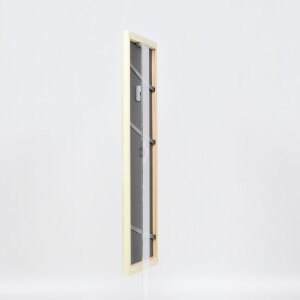 Efecto Marco de madera Perfil 32 verde 20x20 cm Cristal normal