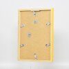 Marco de madera Top Cube 20x20 cm amarillo cristal de museo