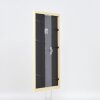 Efecto marco de madera perfil 32 verde 20x20 cm cristal de museo