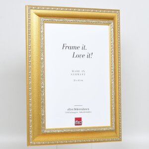 Efecto Marco Barroco Perfil 31 oro 20x25 cm cristal transparente