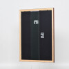 Efecto marco de madera perfil 2210 marrón oscuro 20x28 cm cristal normal