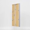 Efecto marco de madera perfil 35 gris claro 20x28 cm cristal normal + separador
