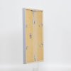 Efecto marco de madera perfil 35 gris claro 20x28 cm cristal normal + separador