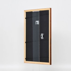Efecto Marco de madera Perfil 89 marrón oscuro 20x28 cm Cristal acrílico