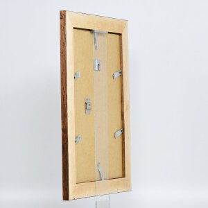 Efecto Marco de madera 2400 marrón 20x28 cm Antireflex Cristal