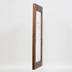 Efecto Marco de madera 2400 marrón 20x28 cm Antireflex Cristal