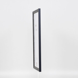 Efecto Marco de madera Perfil 38 gris 20x30 cm Cristal normal