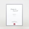 Efecto marco de madera perfil 35 gris claro 20x30 cm cristal antirreflejo