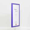 Marco de madera Top Cube 20x30 cm cristal violeta antirreflejos