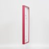 Efecto marco de madera perfil 35 rojo 20x30 cm cristal normal + separador