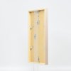 Efecto marco de madera perfil 35 marrón claro 21x28 cm cristal normal