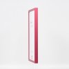 Efecto marco de madera perfil 35 rojo 21x28 cm cristal antirreflejo