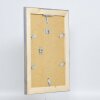 Portarretratos efecto madera maciza 2240 gris 21x28 cm cristal antirreflejos