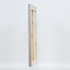 Portarretratos efecto madera maciza 2240 gris 21x28 cm cristal antirreflejos