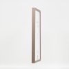 Efecto marco de madera perfil 35 marrón 21x29,7 cm cristal antirreflejos