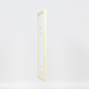 Efecto marco de madera perfil 32 verde 21x29,7 cm cristal de museo