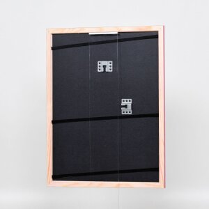 Efecto marco de madera perfil 89 púrpura 21x29,7 cm cristal de museo