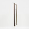 Efecto marco de madera perfil 23 marrón claro 23x70 cm cristal antirreflejo