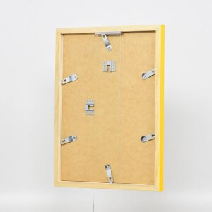Marco de madera Top Cube 23x70 cm cristal acrílico amarillo