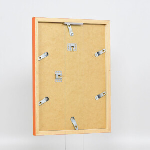 Marco de madera Top Cube 23x70 cm cristal acrílico naranja