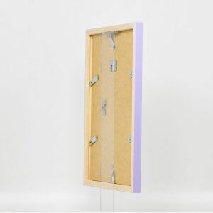 Marco de madera Top Cube 23x70 cm cristal acrílico lila