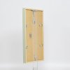 Efecto marco de madera perfil 35 verde 23x70 cm cristal normal + separador