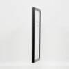 Marco de madera Top Cube 23x70 cm cristal de museo negro