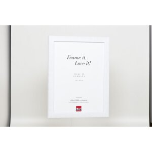 Marco efecto 2319 blanco 23x70 cm cristal de museo