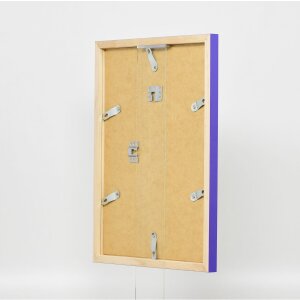 Marco de madera Top Cube 24x30 cm violeta cristal normal